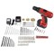 Fleming Supply 89-Piece Fleming Supply Cordless Drill Bits Tool Set, Wire Brush Wheels, Router, Grinding, Polishing 940928GOT - alternate 2